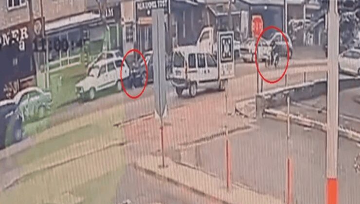 Yola fırlayan çocuğa çarpmamak için ani manevra yaptı felaketi yaşadı