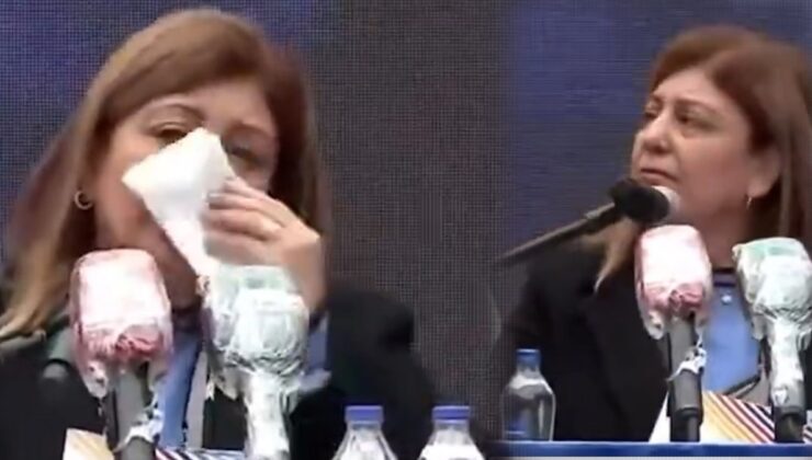 Zeydan Karalar'ın eşi gözyaşlarını tutamadı: Sloganla destek verdiler!