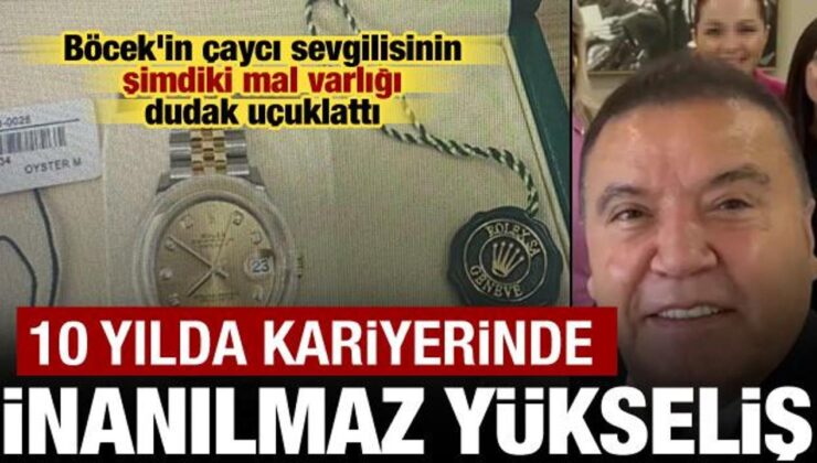 10 yılda çaycılıktan memurluğa… Muhittin Böcek’in sevgilisinin mal varlığı şoke etti