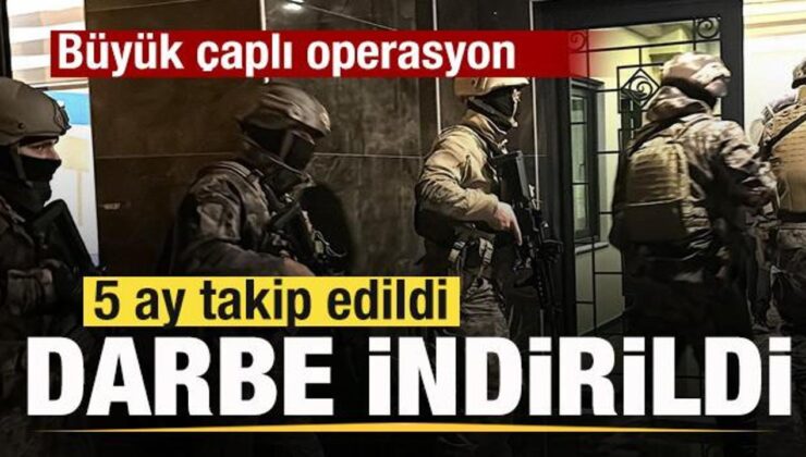 14 ilde büyük çaplı operasyon! 305 şüpheli yakalandı