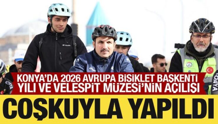 2026 Avrupa Bisiklet Başkenti yılı ve Velespit Müzesi’nin açılışı coşkuyla yapıldı