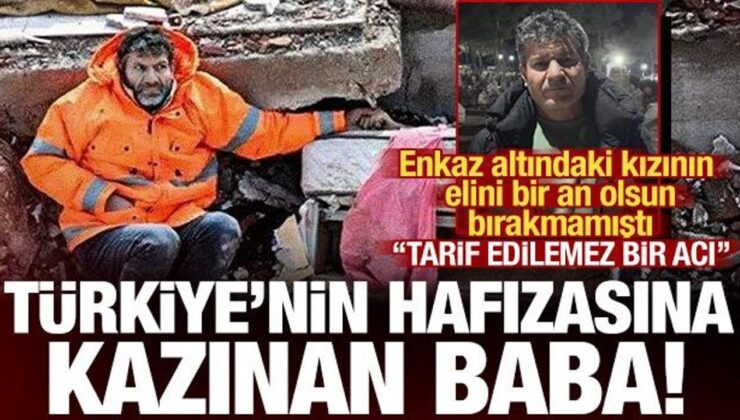 Acı fotoğraf depremin simgesi olmuştu: Türkiye’nin hafızasına kazınan baba konuştu!