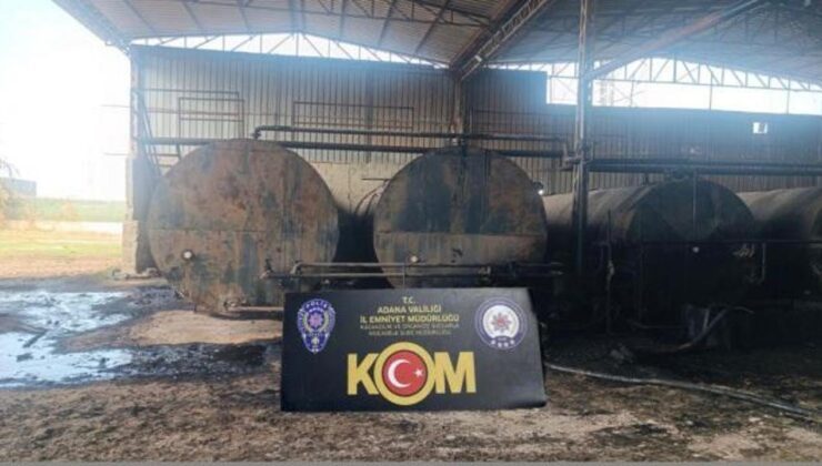 Adana’da ele geçirildi: Tam 115 bin litre!