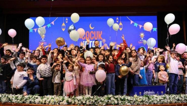 AK Parti İstanbul İl Başkanlığında geleneksel çocuk iftarı yapıldı