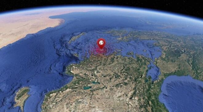 Akdeniz’de 5 büyüklüğünde deprem