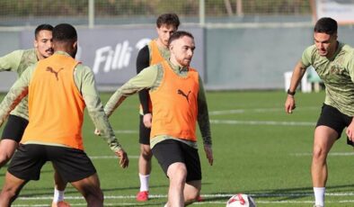 Alanyaspor, Galatasaray maçı hazırlıklarına başladı