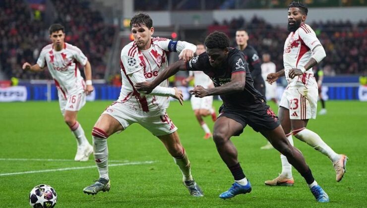 Almanya’da sessiz gece: Bayer Leverkusen, UEFA Şampiyonlar Ligi’nde son 16’da!