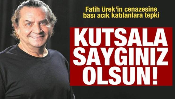 Armağan Çağlayan’dan Fatih Ürek’in cenazesine başı açık katılanlara tepki