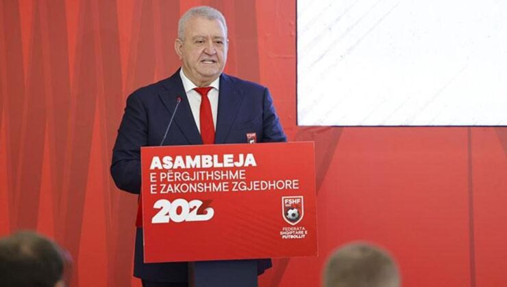 Arnavutluk Futbol Federasyonu başkanlığına yeniden Armand Duka seçildi
