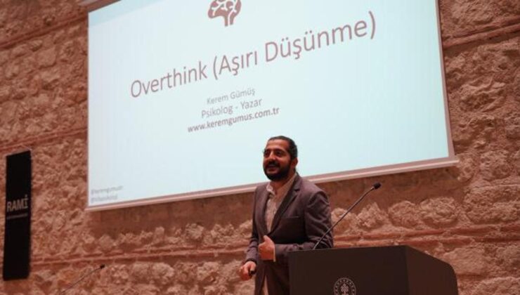 Aşırı düşünme ile başa çıkma yolları Rami Kütüphanesi’nde konuşuldu