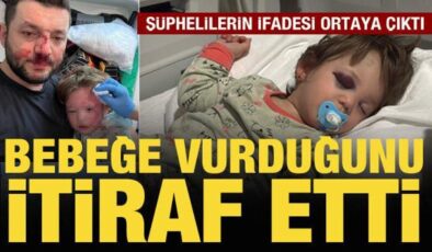 Baba ile 14 aylık bebeğinin darbedildiği olayda şüphelilerin ifadesi ortaya çıktı