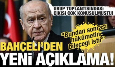 Bahçeli’den grup toplantısındaki ‘Öcalan ve Demirtaş’ çıkışının ardından yeni açıklama!