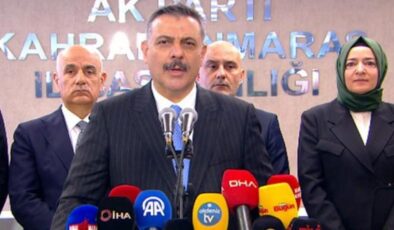 Bakan Çiftçi Kahramanmaraş’ta konuştu: Tarihte eşi benzeri görülmemiş bir başarı!