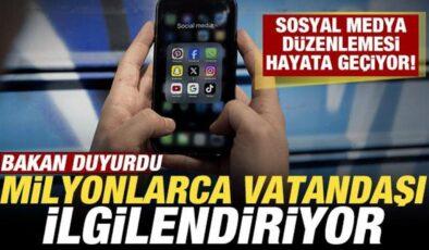 Bakan duyurdu! Tüm aileleri ilgilendiriyor: Sosyal medya düzenlemesi hayata geçiyor