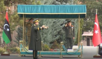 Bakan Güler, Libya Genelkurmay Başkan Vekili Korgeneral en-Nemruş’u kabul etti