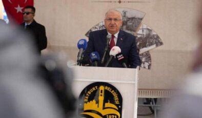 Bakan Güler: Yeni ve tarihi bir sayfa açılmıştır