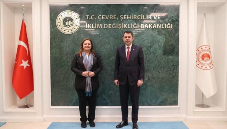 Bakan Kurum, Afyonkarahisar Belediye Başkanı Köksal’ı kabul etti