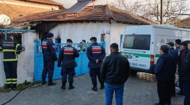 Balıkesir’de yangın faciası: 1 kişi öldü!