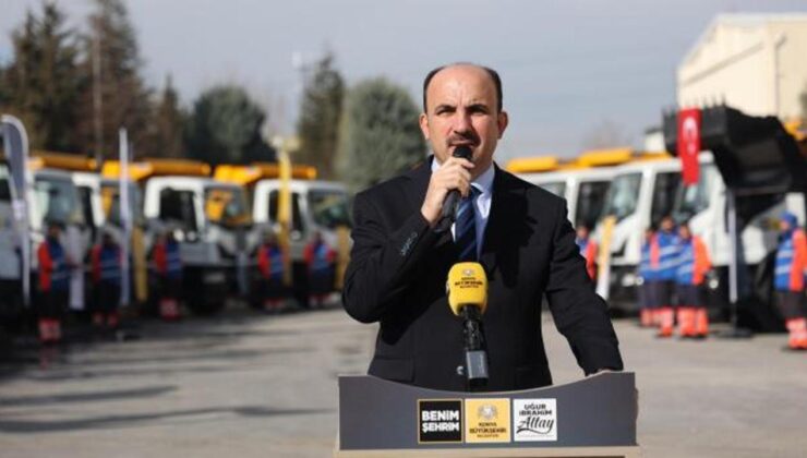 Başkan Altay 177 milyon bedelle KOSKİ araç filosuna kazandırılan 19 yeni aracı tanıttı