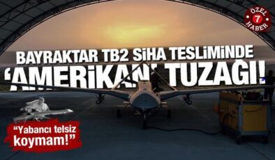 Bayraktar TB2 tesliminde ‘Amerikan’ tuzağı! Bayraktar’dan net duruş: Yabancı telsiz koymam