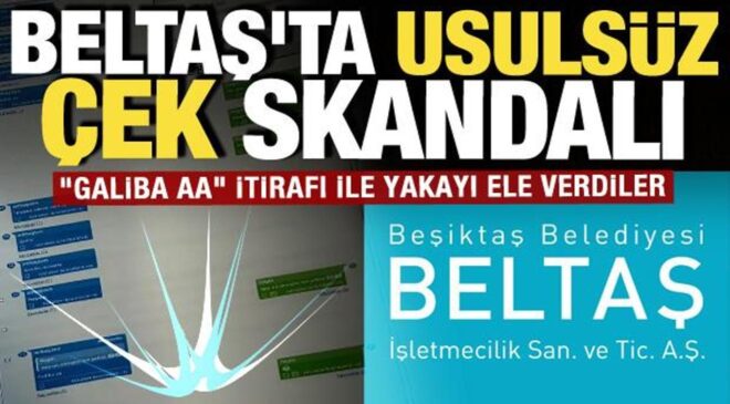 BELTAŞ’ta usulsüz çek skandalı: Avukatın itiraf gibi yanıtı yakayı ele verdi!