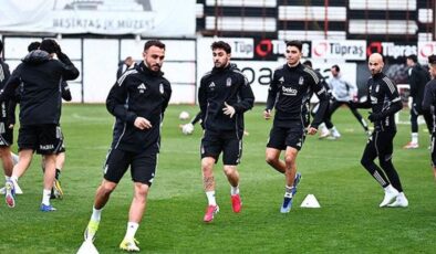 Beşiktaş, Göztepe maçı hazırlıklarını tamamladı