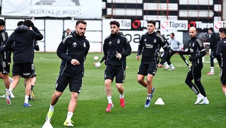 Beşiktaş, Göztepe maçı hazırlıklarını tamamladı