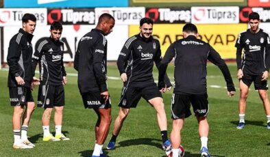 Beşiktaş, Kocaelispor maçı hazırlıklarına başladı