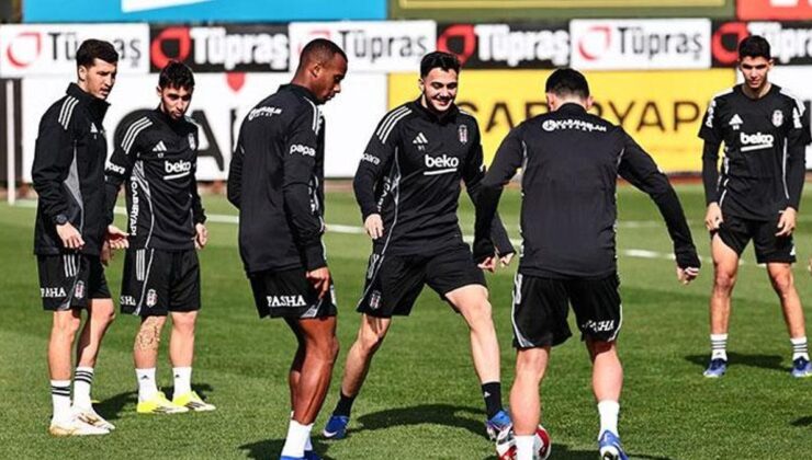 Beşiktaş, Kocaelispor maçı hazırlıklarına başladı
