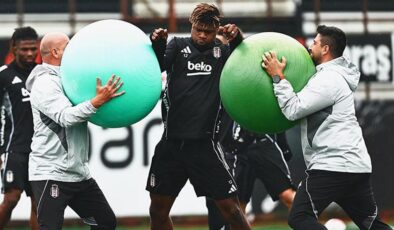 Beşiktaş kondisyon ve taktik çalıştı