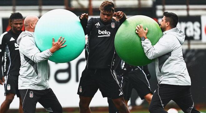 Beşiktaş kondisyon ve taktik çalıştı