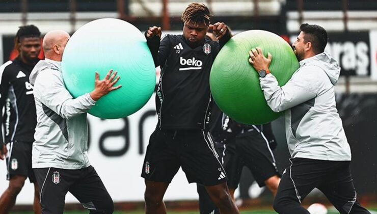 Beşiktaş kondisyon ve taktik çalıştı