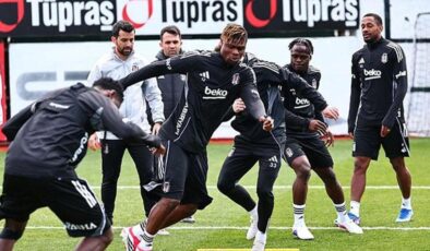 Beşiktaş’ta, Kocaelispor maçı hazırlıkları sürdü