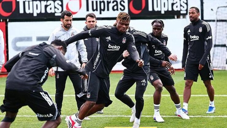 Beşiktaş’ta, Kocaelispor maçı hazırlıkları sürdü