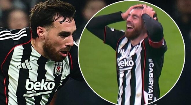 Beşiktaş’ta Orkun Kökçü’den kötü haber! Cezalı duruma düştü