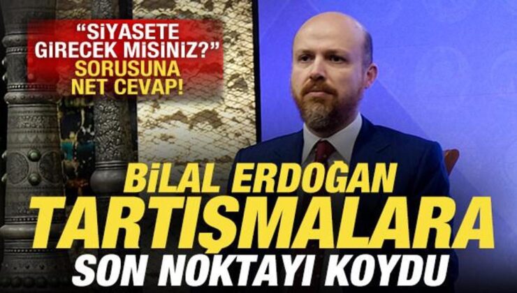 Bilal Erdoğan tartışmalara son noktayı koydu: Siyasi bir kariyer hedefim yok