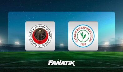 CANLI | Gençlerbirliği – Rizespor (Süper Lig 22. hafta)