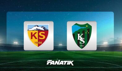 CANLI | Kayserispor – Kocaelispor (Süper Lig 21. hafta)