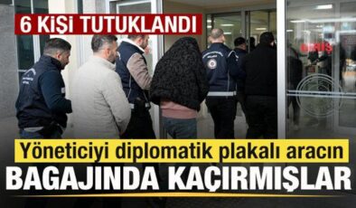 ‘Casperlar’ın yöneticisini diplomatik plakayla kaçırmışlar! 6 kişi tutuklandı