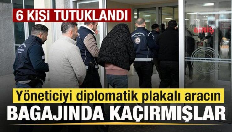 ‘Casperlar’ın yöneticisini diplomatik plakayla kaçırmışlar! 6 kişi tutuklandı