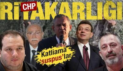 CHP’de çevre riyakarlığı: Özel konuşurken, başkanı zeytinlikleri kesti