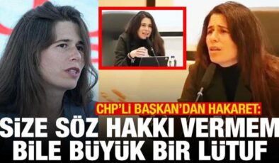 CHP’li Başkan’dan Cumhur İttifakı üyelerine: Size söz hakkı vermem bile büyük bir ödül