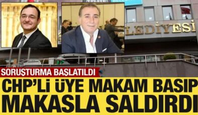 CHP’li Meclis üyesinden Beşiktaş Belediyesi Özel Kalem Müdürü’ne makaslı saldırı