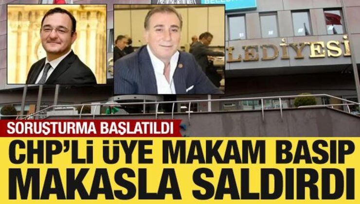 CHP’li Meclis üyesinden Beşiktaş Belediyesi Özel Kalem Müdürü’ne makaslı saldırı