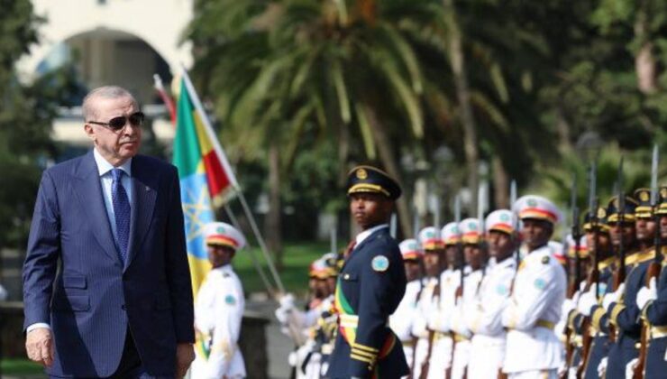 Cumhurbaşkanı Erdoğan, Etiyopya’dan ayrıldı