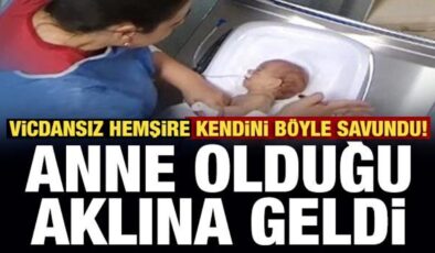 Dövdüğü 5 günlük bebek engelli kalmıştı: Vicdansız hemşire kendini böyle savundu
