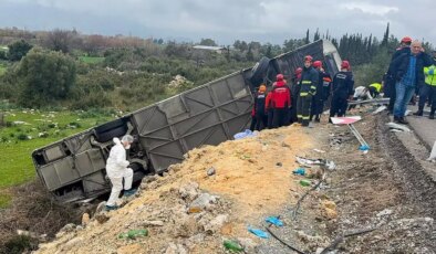 Düğünden dönenleri taşıyan otobüs uçuruma yuvarlandı! 13 ölü, 34 yaralı