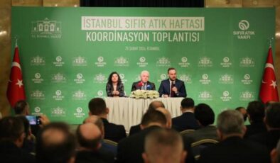 Dünyaya model olacak “İstanbul Sıfır Atık Haftası” için ortak seferberlik