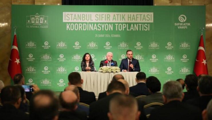 Dünyaya model olacak “İstanbul Sıfır Atık Haftası” için ortak seferberlik