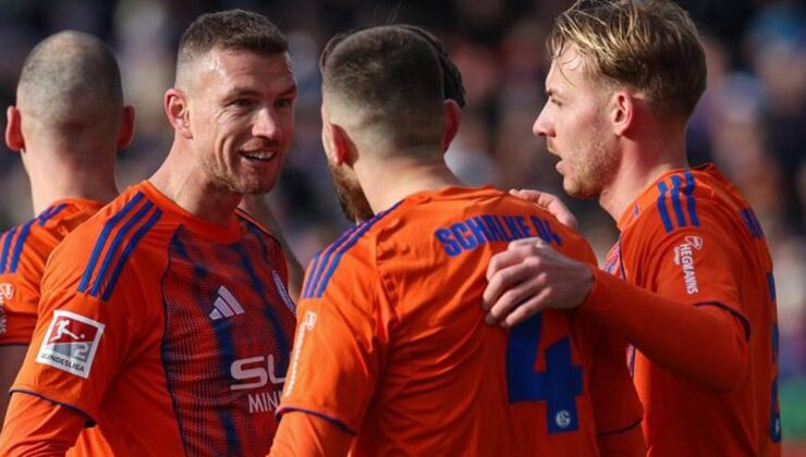 Edin Dzeko’dan 13 dakikada 2 asist! Schalke 04 Türk yıldızları liderliğini sürdürdü